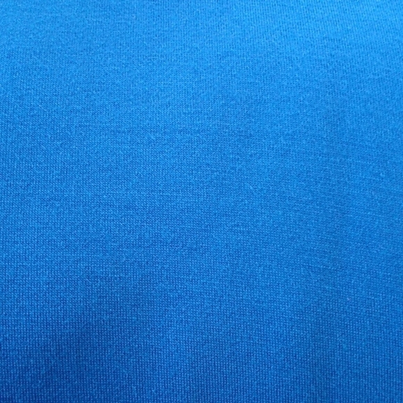 Cable & Gauge Cobalt Blue Off The Shoulder Tie Sleeve Blouse - Picture 8 of 12